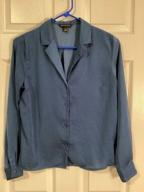 Banana Republic Cornflower Blue Women's Blouse